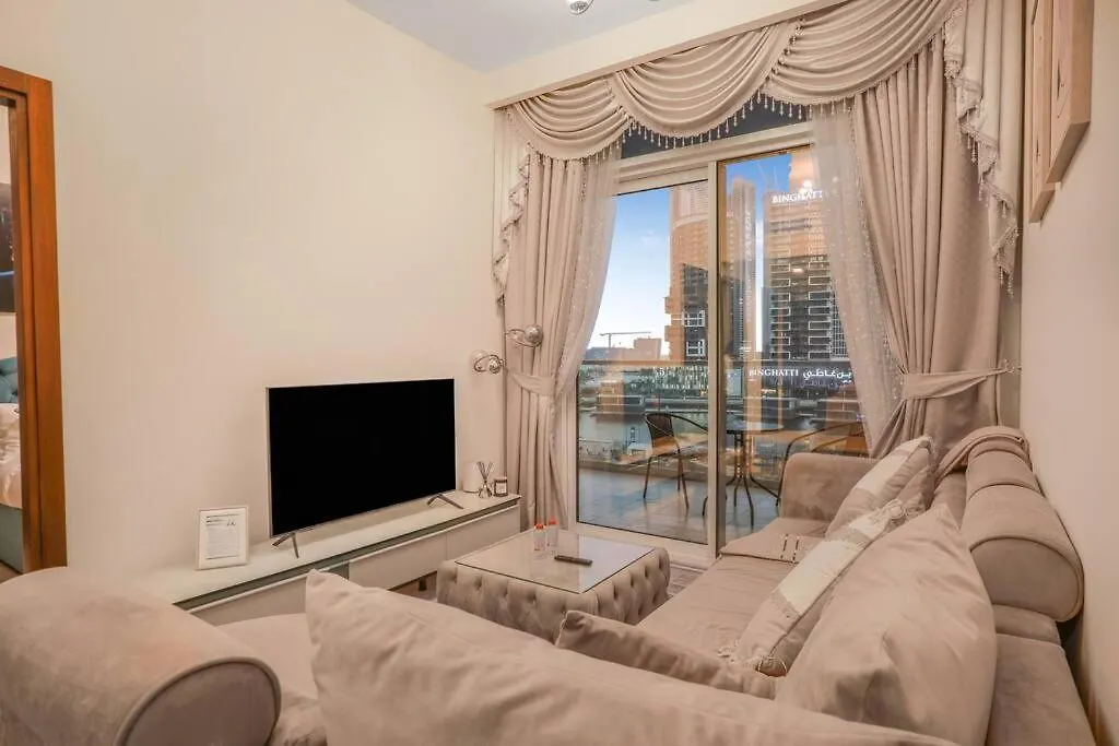 Apartment 2Br - Luxe Serene Suite By Canal Dubai