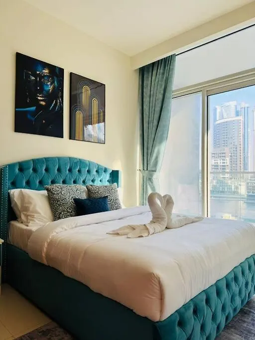 2Br - Luxe Serene Suite By Canal Dubai Apartment